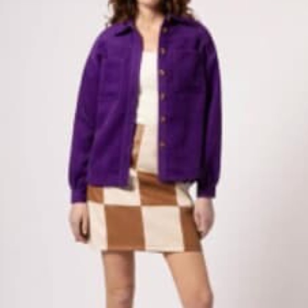 FRNCH Cisco Corduroy Shacket XS
